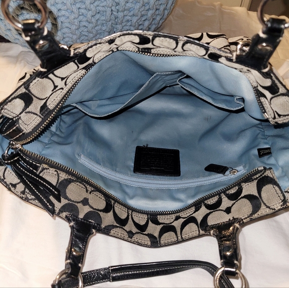 Coach bag grey and black - Picture 11 of 16